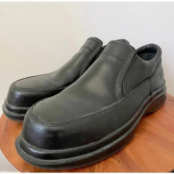Red Wing Shoes Men’s 10.5 Steel Toe Slip On Slip Resistant - Picture 3 of 9